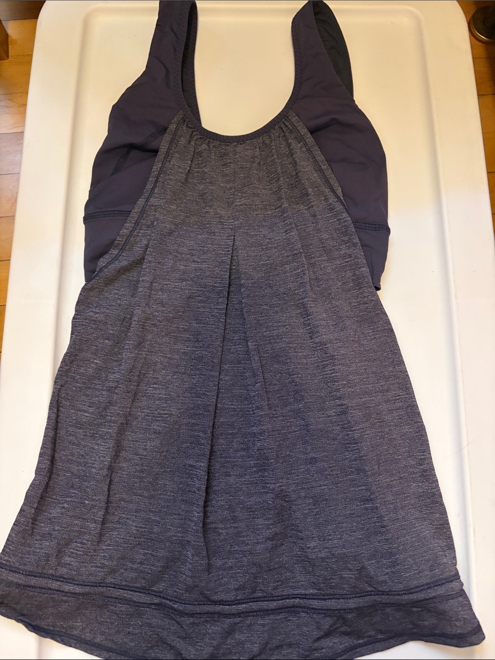 lululemon athletica Heathered Navy Tank